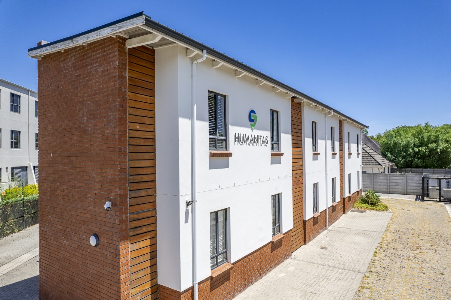 Humanitas Student Living logo – student accommodation in Stellenbosch, client of Zeltech Pro Cleaning