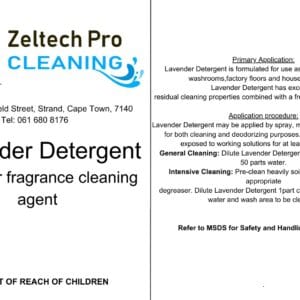 Lavender Detergent (QAC)