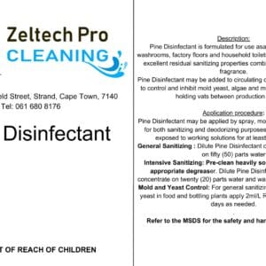 Pine Disinfectant (NRCS reg)