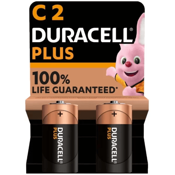 C-cell Batteries (Duracell)